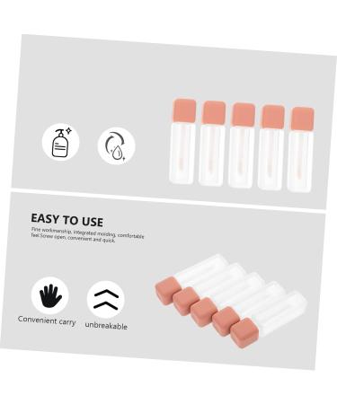 SHERCHPRY 5 pi ces Tubes Compact Flacons R utilisables pour Gloss Bouteilles DIY Accessoires Pratiques pour Voyage et Shopping - Buy Online on GoSupps.com