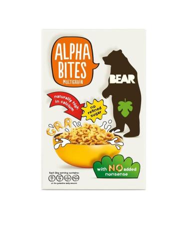 Bear Alphabites Multigrain 375g (Pack of 2)