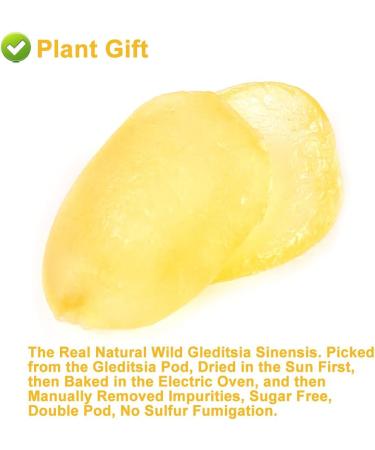 Plant Gift Natural Gleditsia Sinensis Saponin Honeylocust 200G/7.05oz Wild Sugar-Free Sulfur-Free Two-Sided Snow Swallow Gum Gleditsia Sinensi - Buy Online on GoSupps.com