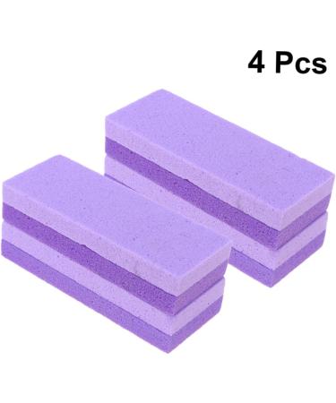 FOMIYES 12pi ces Pierre P dicure Double-face Naturelle Gommage Pour limination Peau Morte Accessoires De Soins 1 unit (Lot de 1) Violetx3pcs - Buy Online on GoSupps.com
