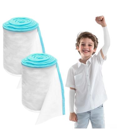 JFRHUDS 2 Rolls Wet Wraps for Eczema Wet Wraps Bandage for Eczema Wet Wrap Therapy 3.54" x70.87" White