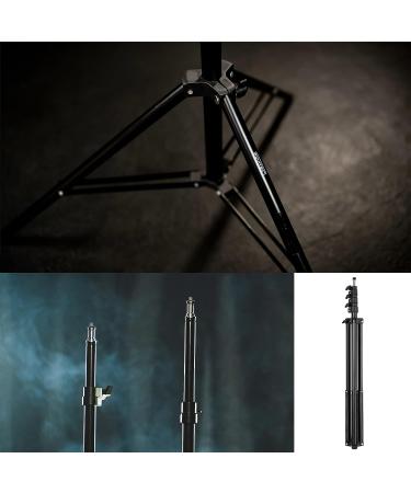 Fovitec 7'6 Spring Cushioned Background Stand Kit with Clip - Ideal for Pop Up Backdrops, Chroma Key Green Screens & Reflectors - Buy Online on GoSupps.com