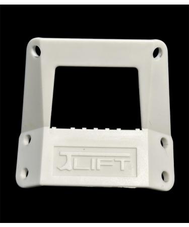 SHOE CLIP ONLY White Ankle Foot Orthotic and Ankle Band by JAFO AFO Foot Support Drop Foot Foot Orthosis (JLIFT CLIP - WHITE)
