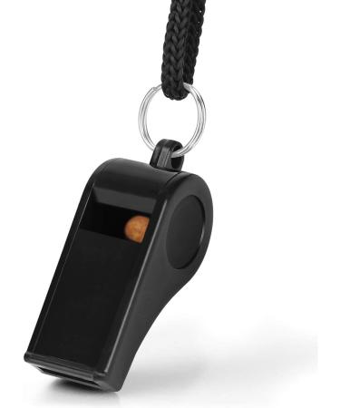 Fya Whistle - Professional Sports Whistle with Lanyard | Loud Clear Black Whistle for Coaches, Referees, and Officials - Buy Online on GoSupps.com