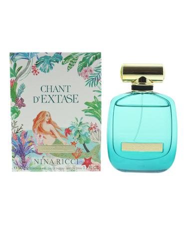 Nina Ricci Chant D'Extase Perfume For Women - Floral Fruity Fragrance - Opens With Notes Of Raspberry And Ginger - Blended With Lemon - Eau De Parfume Scent Spray (Limited Edition) - 1.7 Oz