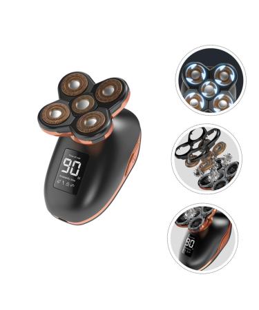Hemoton 1 PC Razor Three Row Comb Floral Scrunchies Goody Hair Clips Rechargeable Shavers for Men Rotary Shaver for Men Electric Shavers for Men Trimmer Stylish Shaver Beard USB Abs Man