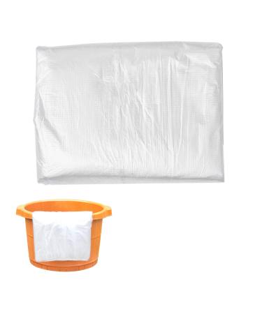 100 Pcs Disposable Foot Tub Liner Portable Bath Basin Bags Plastic Foot Bath Basin Pedicure Liners Thin Large Sanitary and Odorless Plastic Liners bags for Foot Soak Bath Pedicure Spa Hotel Home Use - Buy Online on GoSupps.com