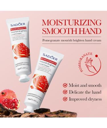 BakerMiche Whitening Hand Cream 30g x 10Pcs Daily Moisturizing Hand Cream Keep your hands smooth and delicate deep nourishing hand lotion nongreasy hand cream - Buy Online on GoSupps.com