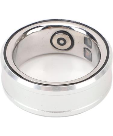 Smart Health Ring - Waterproof Stainless Steel Fitness Tracker with Body Temperature Light Monitoring & Sleep Quality Detection | Size 18 (18.9mm) - Perfect for Daily Use - Buy Online on GoSupps.com