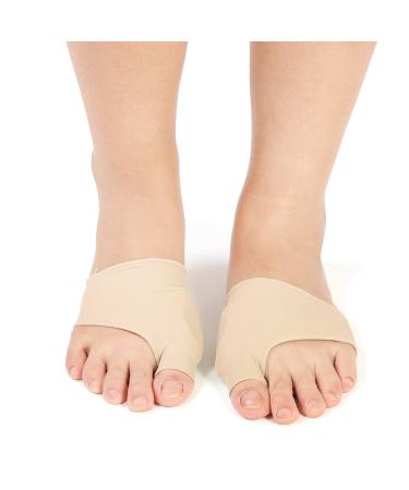 Gavigain Valgus Corrector Silicone Bunion Straightener Hallux Valgus Corrector Toe Protector Foot Care Pain Relief L