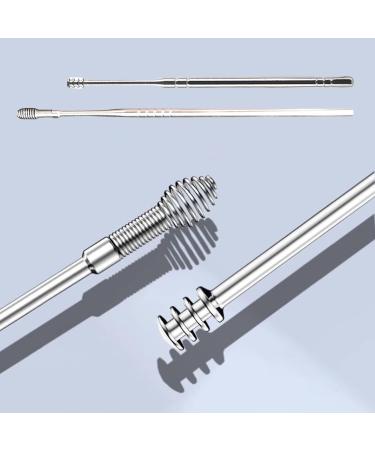 GIFZES Ear Pick Earwax Removal Kit - Spring Ear Clean Stick Tool for Home Cleaning - Buy Online on GoSupps.com