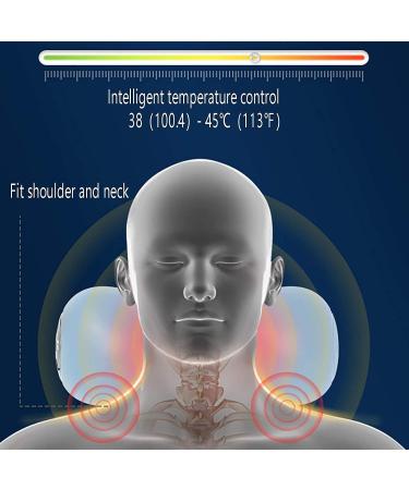 Jlasdr Adjustable Neck Support Pillow - Thermal Magnetic Neck Protection for Spine Alignment & Chronic Pain Relief - Ideal for International Shipping - Buy Online on GoSupps.com