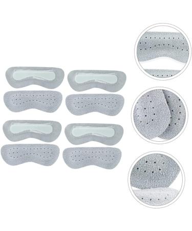 FRCOLOR 4 Pairs Anti-Wear Back Stickers for Shoes | Heel Protectors & Pads | Grey Leather Heelpieces 18X10.5cm - Buy Online on GoSupps.com