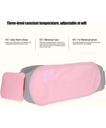 Warm Uterine Belt - USB Rechargeable Waterproof Heating Pad for Menstrual Cramps | 3 Gears Portable Polyurethane Pillows - Buy Online on GoSupps.com