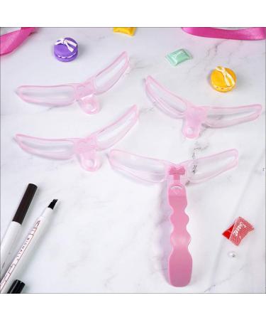 Rongweiwang 8 in 1 Magic Handle Eyebrow Template Cards - Precision Drawing & Makeup Tools for Flawless Brows - Buy Online on GoSupps.com