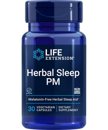 Life Extension Herbal Sleep PM 30 Vegetarian Capsules