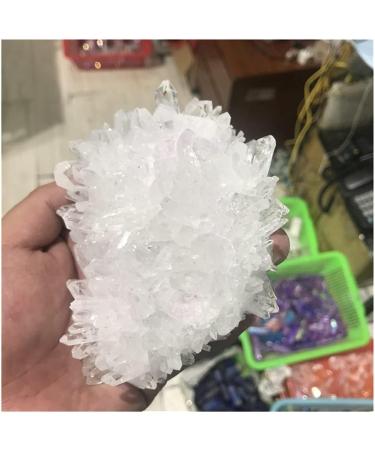 Natural Crystal Rough Natural White Original Stone degaussing Purification Shock Pendulum Beautiful (Size : 600-700g) (Size : 400-500g) - Buy Online on GoSupps.com