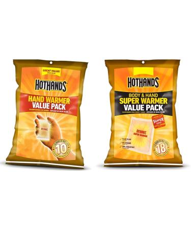 HotHands Hand Warmers 10 Pair Value Pack Hand Warmers + Warmer