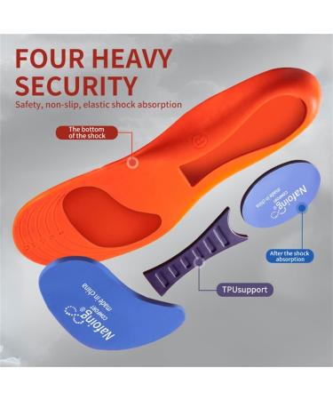 Sports Elasticity Insoles - Shock Absorbing Breathable Orthopedic Shoe Inserts for Running - International Shipping Available - Buy Online on GoSupps.com
