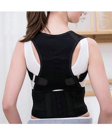 Back support Adjustable Belt Posture Brace Clavicle Spine Back Shoulder Lumbar Brace Back Posture Corrector back Posture corrector Better life - Buy Online on GoSupps.com