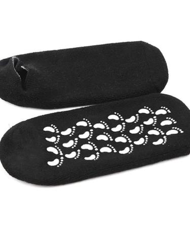 minkissy 2 Pairs Socks for Women Paraffin Gloves and Booties Moisturizing Gel Socks Womens Glove Features Socks for Women Heel Protector Heel Cushions Spa Socks Miss High Heel Lotion 20x8cm - Buy Online on GoSupps.com