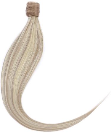 Ponytail Extension Wrap Around Hairpiece 32 Inch - Straight Sandy Blonde & Bleach Blonde | Clip in Ponytail Hair Extensions for Women - Buy Online on GoSupps.com