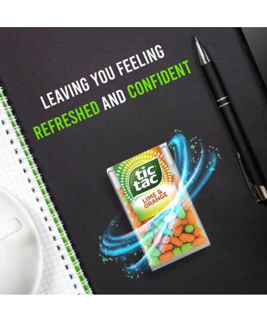 6 Lime & Orange Tic Tac Mint Sweets - VR Angel Lime & Orange 6 Count - Buy Online on GoSupps.com