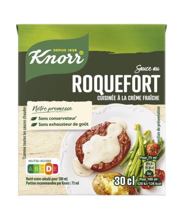 Knorr Les Moments Gourmets Roquefort Sauce 4 Parts 30 cl - Pack of 4