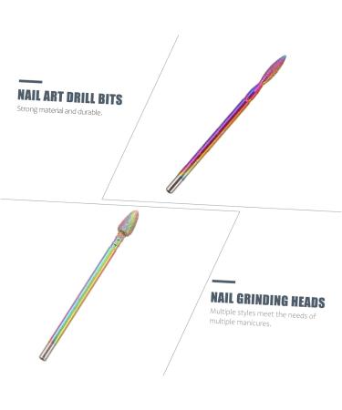 FRCOLOR Nail Art Tools 1 Set Nail Polisher Manicure To Rotate Diamond Drilling Tool Nail Polish Kit - Buy Online on GoSupps.com