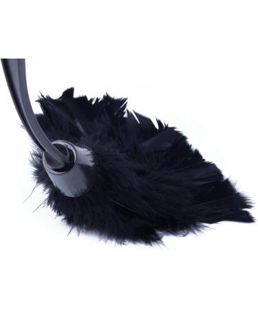 Clisted 3Pc Fashion Turkey Duster with Black Plastic Handle Cleaning Tool(Black) 35cm - Buy Online on GoSupps.com