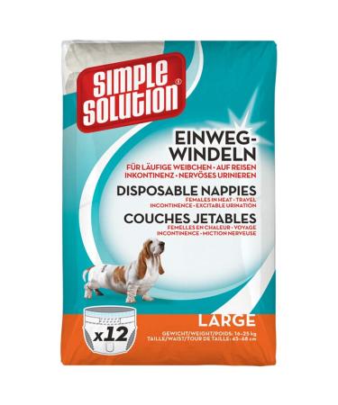 Simple solution dog diapers L - Buy Online on GoSupps.com