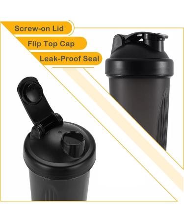 KANGSIT 400ml Protein Shaker Bottle with Stainless Steel Mixing Ball - Pink, BPA-free & Leakproof Flip-On Lid - Buy Online on GoSupps.com