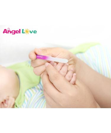 Baby Nail File Set - 3 Pack Emery Board Glass Crystal for Newborns to Young Children | Perfect for New Moms & Baby Shower Gift - ZJC1 Qzf - Buy Online on GoSupps.com