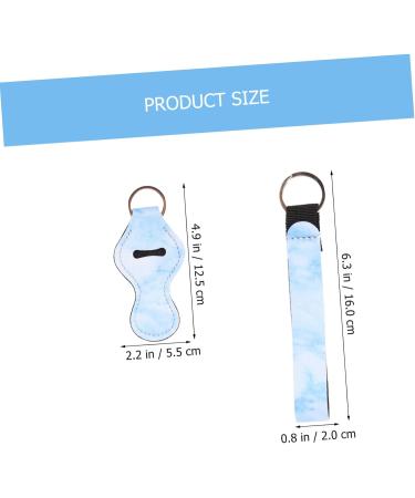  FRCOLOR FRCOLOR Pack of 10 Neoprene Lipstick Sleeve Keychains Compact and Lightweight for Travel - Buy Online on GoSupps.com