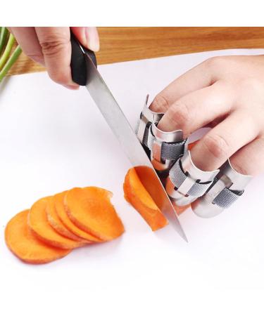 Finger Guards For CuttingKitchen Finger Guards Thumb Shelter Set For Seafood Preparation Opening Cutting Handling - Buy Online on GoSupps.com