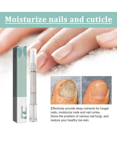 Nail Care Pen for Fungus - Aloe Vera Tea Tree Oil & Vitamin E | Nourish Fingernails & Toenails | International Shipping - Buy Online on GoSupps.com