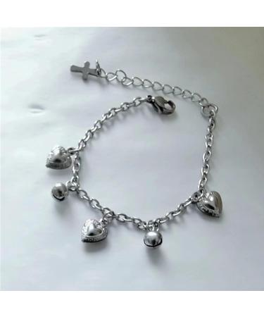 Oralgos Stainless Steel Hero Trailer Bracelet | Enchanting Bell Charm Adjustable Hand Chain | Perfect Jewelry Gift for Women & Men - Buy Online on GoSupps.com