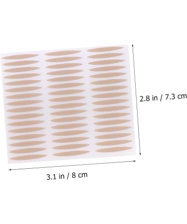 minkissy 100 Sheets Lace Double Eyelid Sticker Eyeliner Tape Folding Tool Eye Lid Tape for Hooded Eyes Eye Makeup Tool Sticky Eyelid Stickers Medical Tape Eyeball Second Generation Make up - Buy Online on GoSupps.com