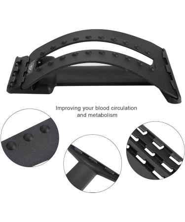 Back Massage Device for Lumbar Support & Pain Relief - Multi-Stage Spinal Massager for Home Office & Travel - Buy Online on GoSupps.com