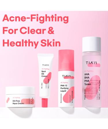 TIAM AC Fighting PHA 12 Purifying Liquid - 80ml for Sensitive & Acne-Prone Skin | International Shipping Available - Buy Online on GoSupps.com
