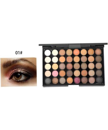 DOITOOL 40 Lustre Cosmetic Pearly Makeup Shadow Eye Combination Colors Pallet 1 count (Pack of 1) As Shown - Buy Online on GoSupps.com