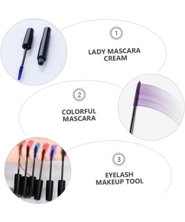 TOVINANNA 6pcs Colored Mascara Ultra-fine Mascara Eyelash Makeup Mascara Eyelash Mascara Eyelashes Mascara Abs - Buy Online on GoSupps.com