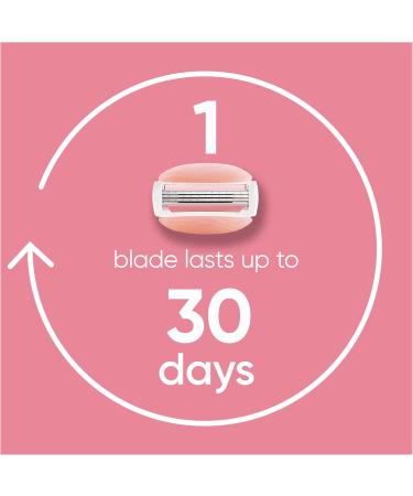 Gillette Venus Comfortglide Spa Breeze 10-Pack Women's Razor Blades with 3 Built-in Blades for a Smooth Close Shave - Buy Online on GoSupps.com