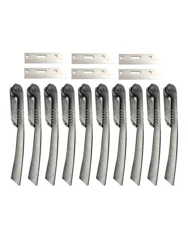 FRCOLOR 10pcs Dermaplaning Tool Set - Eyebrow Cutter & Facial Hair Remover Kit - Portable Shaving Tools for Eyelash & Eyebrow Shaping - International Shipping Available - Buy Online on GoSupps.com