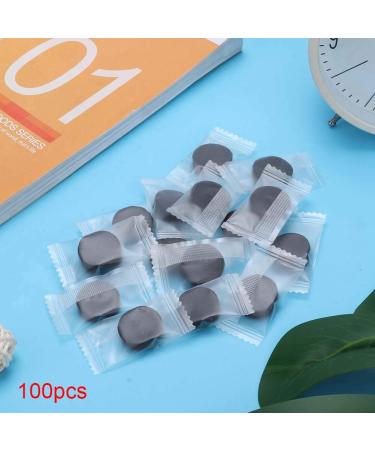 100 Pcs Disposable Facial Sheets - Bamboo Charcoal Fiber Compressed Paper for Skin Care - Individually Wrapped DIY Facial Masks - Buy Online on GoSupps.com