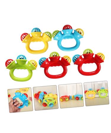 Toyandona 10 pc Baby Biting Toys & Soft Handbell for Toddlers - Perfect for Newborns & Pets - Buy Online on GoSupps.com