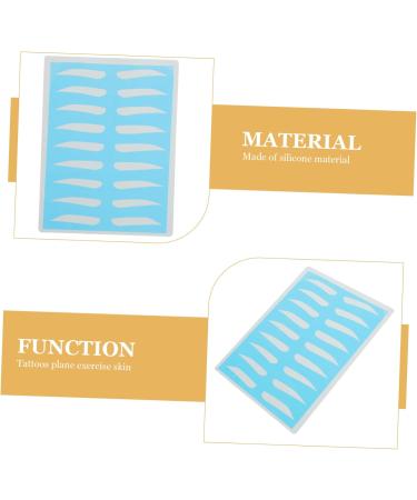 minkissy 8 Pairs Tools Stencils For Eyebrow Shaping Eyebrow Practice Skin Thrush Card Shaping - Buy Online on GoSupps.com