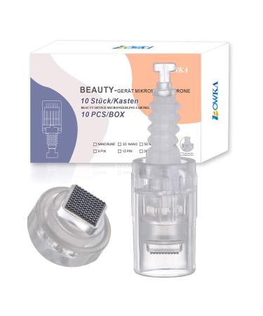 Bowka 5dl nano needles patron microneedling pen 10 pieces universal model replacement needles adjustable Electric Derma Pen (5dl nano bajonett) 10 pieces 5dl nano bajonett