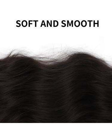 Buy Pferdeschwanz Black Ponytail Extension - 60cm & 65cm Wavy Afro Hair Clip-Ins | Natural Black Curly Hair Extensions for E-Commerce Shipping Worldwide - Buy Online on GoSupps.com
