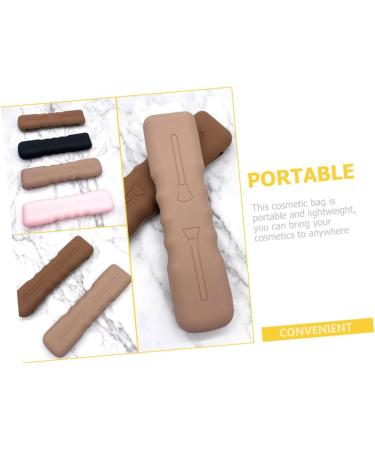 Beaupretty Makeup Makeup Brush Bag Brush Holder Travel Brush Holder Travel Make up Bag Handbag Organizer Travel Makeup Tool Bag Cosmetic Brush Holder Brush Storage Bag Storage - Buy Online on GoSupps.com